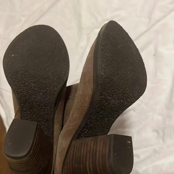 Steve Madden over the knee tan suede leather boots size 6.5 - Picture 4 of 7